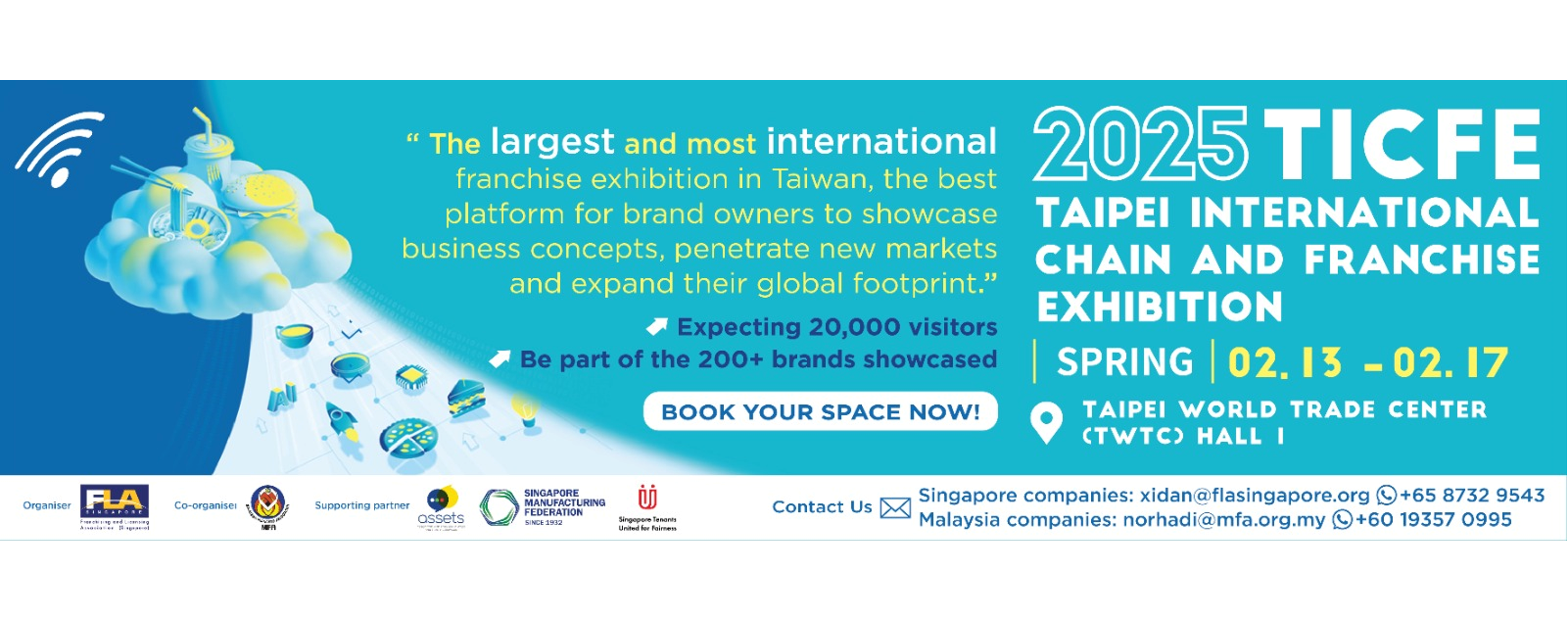 Taipei Internation Chain and Franchise Exhibition 2025 (TICFE 2025)