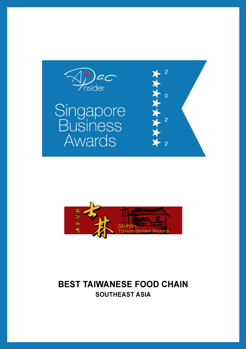 APAC Singapore Business Award