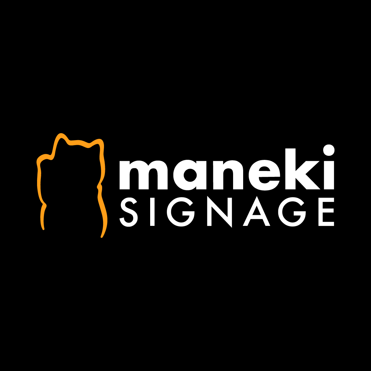 Maneki Signage
